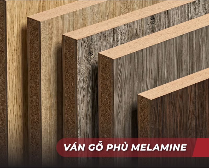 Ván gỗ phủ Melamine